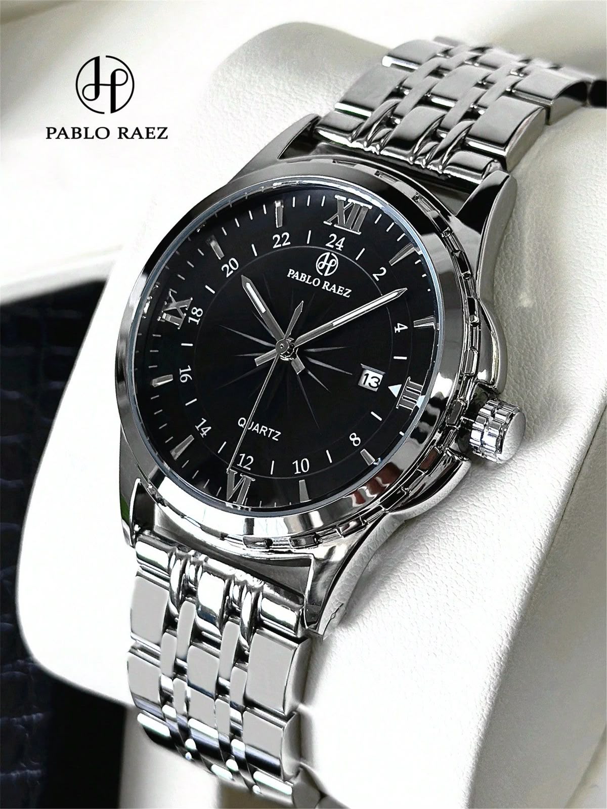 PABLO RAEZ MEN.S LUXURY QUARTZ