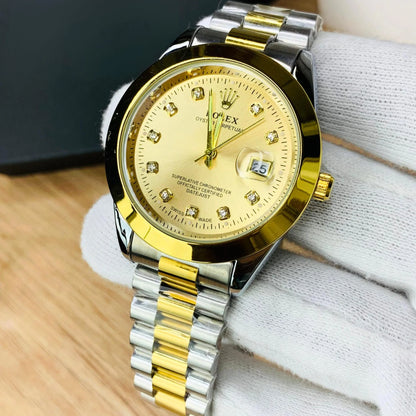 ROLAX LUXURY GOLD SILVAR WATCHES
