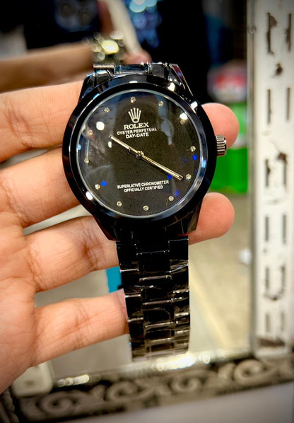 ROLAX BLACK EDITION FOR MEN,S WATCHES